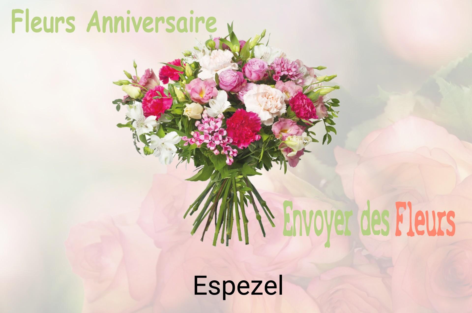 Bouquet de fleurs d’anniversaire livré à Espezel